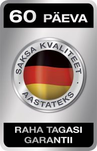 60 päeva raha tagasi garantii - Braun